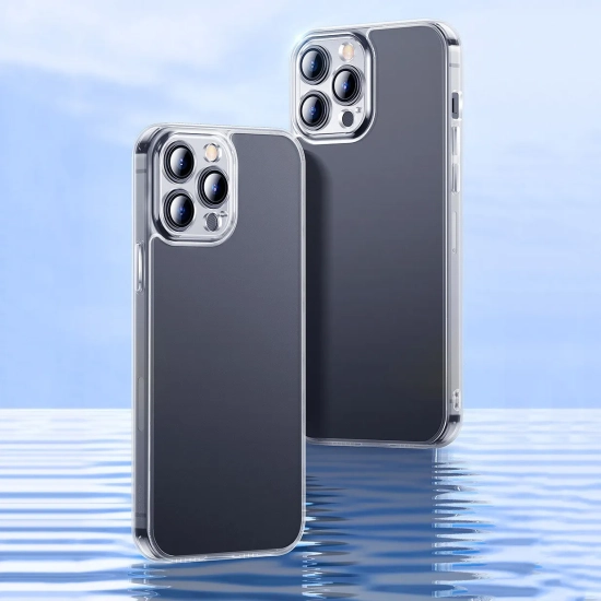 Baseus Etui Frosted Glass iPhone 13 Pro Max przezroczyste