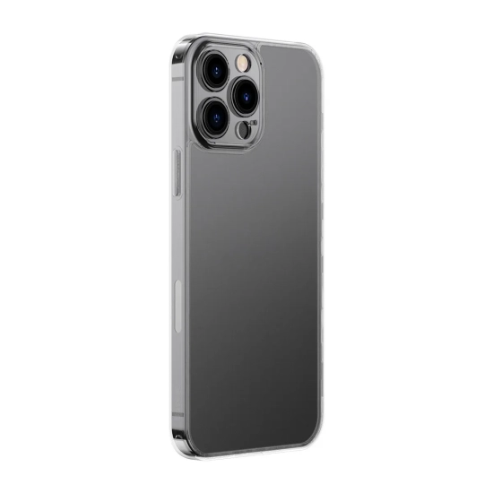Baseus Etui Frosted Glass iPhone 13 Pro Max przezroczyste