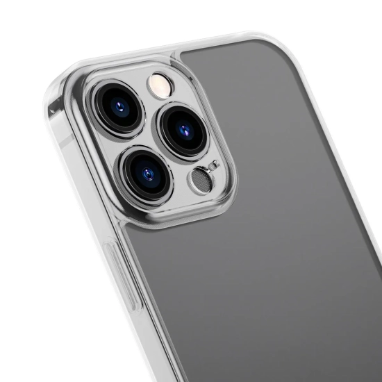 Baseus Etui Frosted Glass iPhone 13 Pro Max przezroczyste