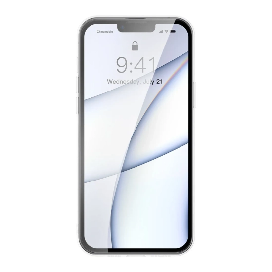 Baseus Etui Frosted Glass iPhone 13 Pro Max przezroczyste