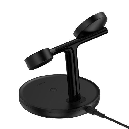 3w1 stojak ładowarka indukcyjna do iPhone Apple Watch AirPods + kabel