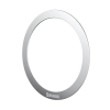 Baseus Halo Series pierścienie magnetyczne 2 szt. srebrne