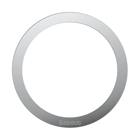 Baseus Halo Series pierścienie magnetyczne 2 szt. srebrne