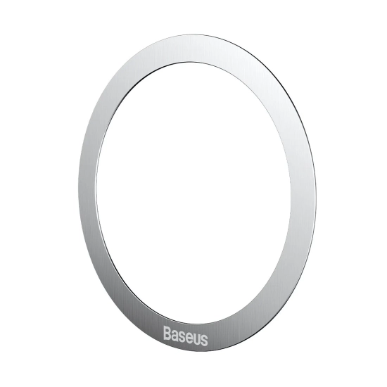 Baseus Halo Series pierścienie magnetyczne 2 szt. srebrne