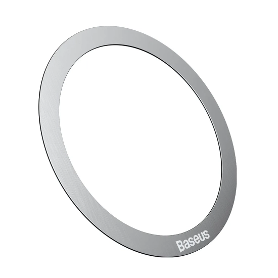 Baseus Halo Series pierścienie magnetyczne 2 szt. srebrne