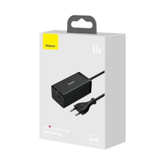 2w1 Ładowarka sieciowa GaN5 Pro + HUB konwerter HDMI 4K 2x USB-C USB-A