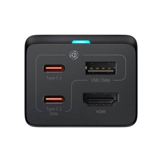 Baseus GaN5 Pro ładowarka sieciowa 2x USB-C czarna
