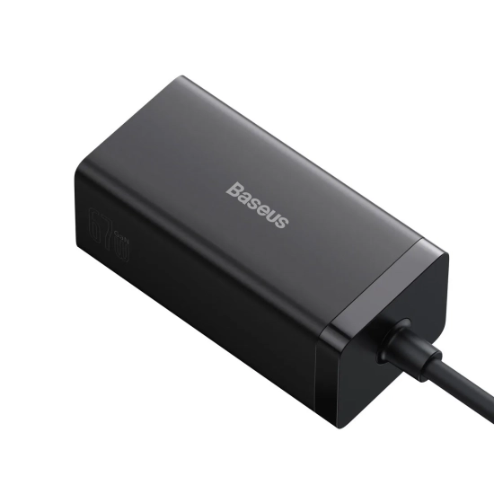 Baseus GaN5 Pro ładowarka sieciowa 2x USB-C czarna