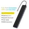 Baseus Hub USB-C EliteJoy Gen 2 12w1 podstawka PD 100 W