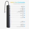 Baseus Hub USB-C EliteJoy Gen 2 12w1 podstawka PD 100 W