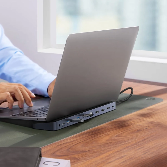 Baseus Hub USB-C EliteJoy Gen 2 12w1 podstawka PD 100 W