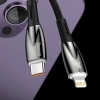 Baseus Glimmer Series USB-C – Lightning 20 W 1 m biały