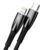 Baseus Glimmer Series USB-C – Lightning 20 W 2 m czarny