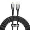 Kabel Baseus Glimmer USB-A – Lightning 2,4A 2 m czarny