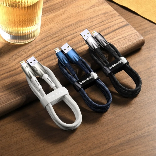 Baseus Kabel Glimmer USB-A–Lightning 2 m 2,4 A czarny
