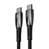 Baseus Glimmer Series USB-C – USB-C 100 W 1 m czarny