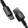 Baseus Kabel Tungsten USB-C–USB-C 100 W 1 m czarny