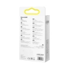 Baseus Kabel Tungsten USB-C–USB-C 100 W 1 m czarny