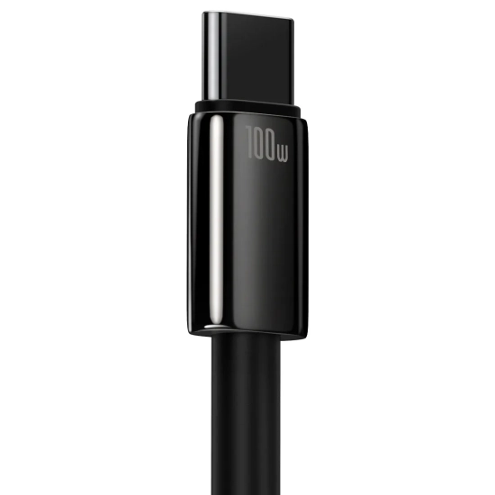 Baseus Kabel Tungsten USB-C–USB-C 100 W 1 m czarny