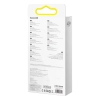 Kabel Baseus Flash Series II 3w1 66W 1,2 m niebieski