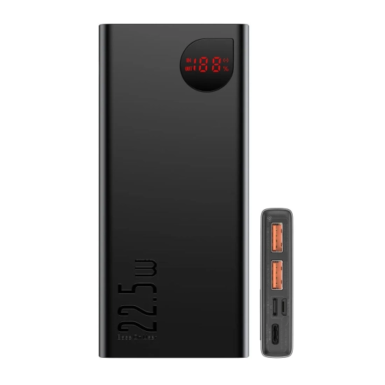 Baseus Adaman Metal powerbank 10000mAh 22.5W — wariant produktu marki Baseus, pojemność 10000mAh, moc do 22.5W.