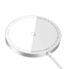 Mała ładowarka indukcyjna do telefonu MagSafe Simple Mini3 15W srebrny