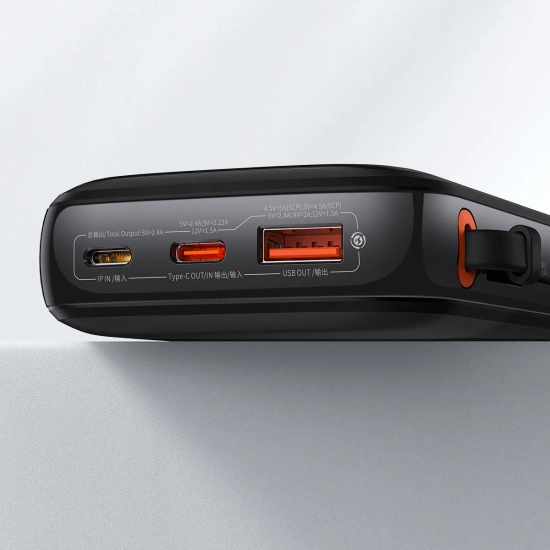 Baseus powerbank 10000 mAh czarny