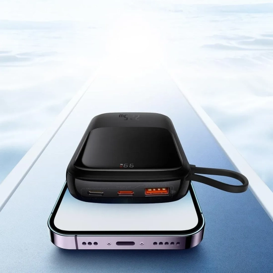 Powerbank z szybkim ładowaniem 10000mAh 22.5W QC-PD-SCP-FCP kabel USB-C