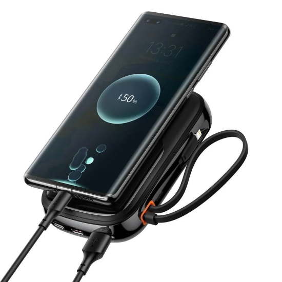 Powerbank z szybkim ładowaniem 10000mAh 22.5W QC-PD-SCP-FCP kabel USB-C