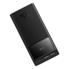 Powerbank 20000mAh USB-A USB-C z wyświetlaczem kablem 22.5W - czarny