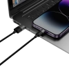 Kabel Baseus StarSpeed 3w1 USB-A 1,2 m czarny