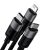 Baseus StarSpeed CAXS000001 USB-A – USB-C / Lightning / micro USB 3,5A