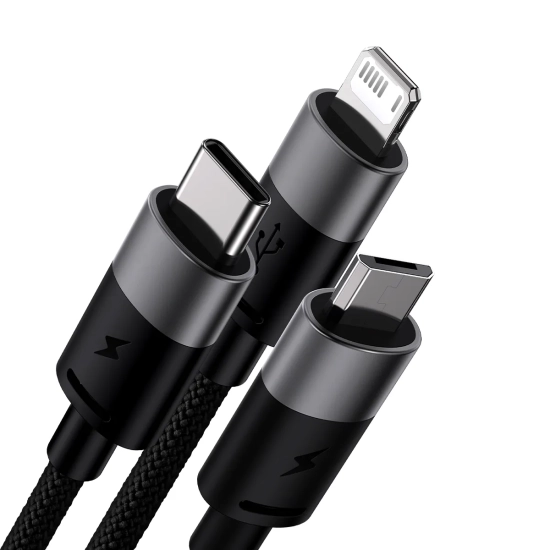 Baseus StarSpeed CAXS000001 USB-A – USB-C / Lightning / micro USB 3,5A