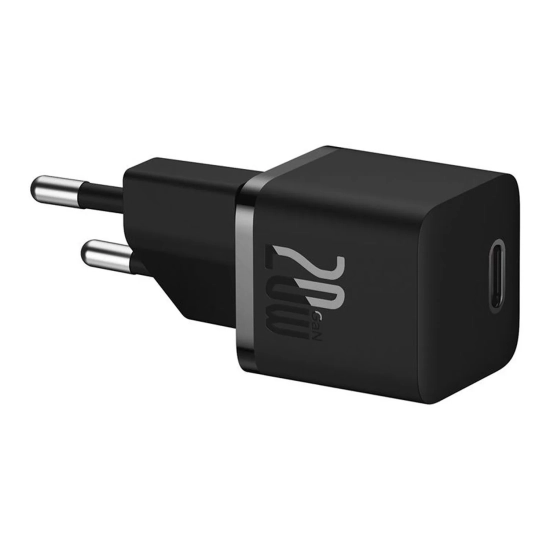 Baseus Ładowarka sieciowa GaN5 Mini CCGN050101 20 W USB-C czarna