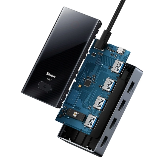 Baseus Hub USB-C PioneerJoy 4x USB-A 3.0
