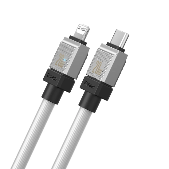 Baseus Kabel CoolPlay USB-C–Lightning 20 W 1 m biały