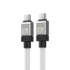 Baseus Kabel CoolPlay USB-C–USB-C 100 W 2 m biały
