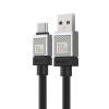 Baseus Kabel CoolPlay USB-C–USB-C 100 W 1 m czarny