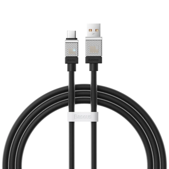 Kabel Baseus CoolPlay USB-C–USB-C 100 W 1 m czarny – produkt w dokładnym wariancie wskazanym kodem CAKW000601, zgodny z