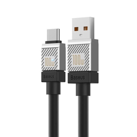 Baseus Kabel CoolPlay USB-C–USB-C 100 W 1 m czarny