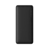 Powerbank Airpow 20W 10000mAh z kablem USB-A - USB-C 30cm - czarny