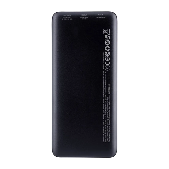 Baseus Airpow powerbank 10000 mAh 20 W czarny
