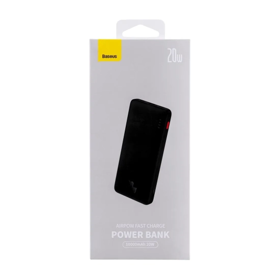 Baseus Airpow powerbank 10000 mAh 20 W czarny