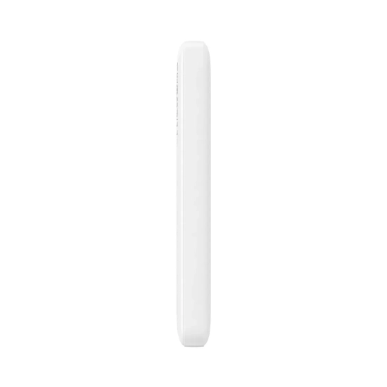 Powerbank Airpow 20W 10000mAh z kablem USB-A - USB-C 30cm - biały