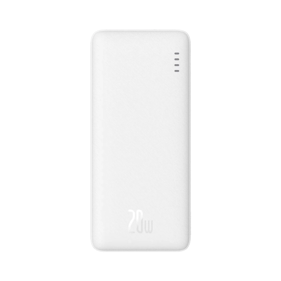 Baseus Airpow powerbank 10000 mAh 20 W biały