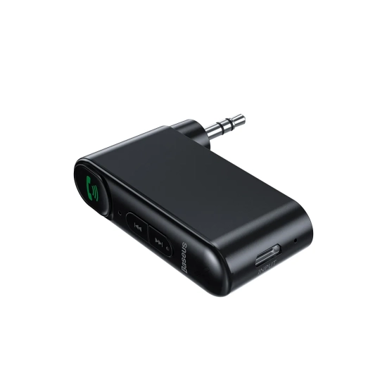 Baseus Transmiter Bluetooth BSBA-02 AUX 3,5 mm czarny