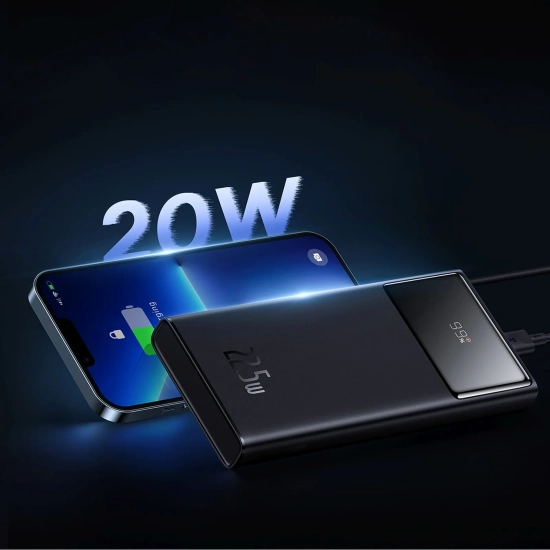 Baseus Powerbank Star-Lord 10000 mAh 22,5 W czarny