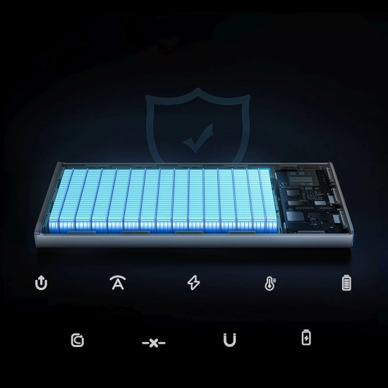 Baseus Powerbank Star-Lord PPXJ100002 10000 mAh 22,5 W biały