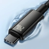Kabel Baseus Tungsten Gold USB-C–USB-C 240W 2 m czarny