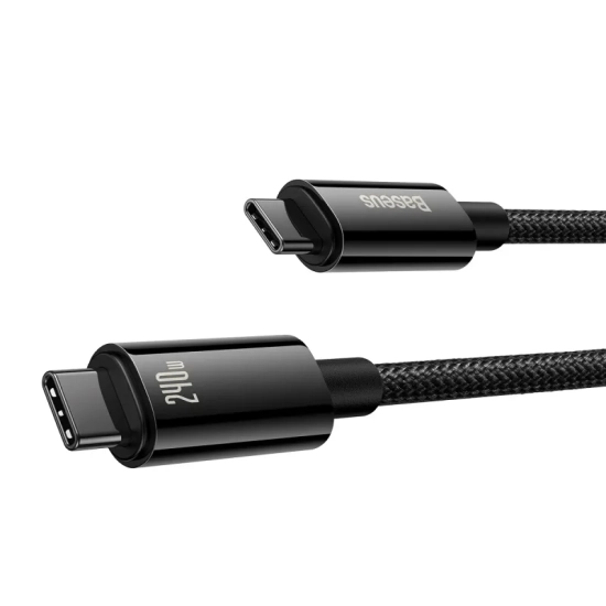 Baseus CAWJ040201 USB-C – USB-C 240 W 3,0 m czarny